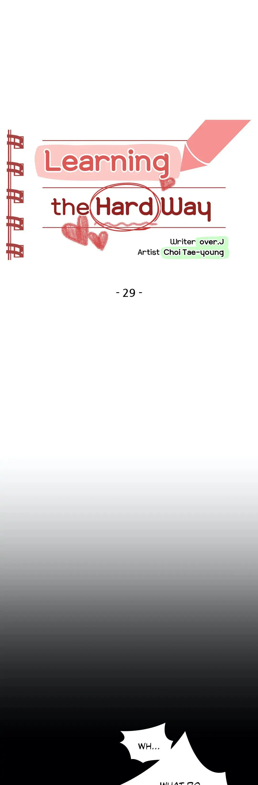 Learning the Hard Way Chapter 29 - Page 9