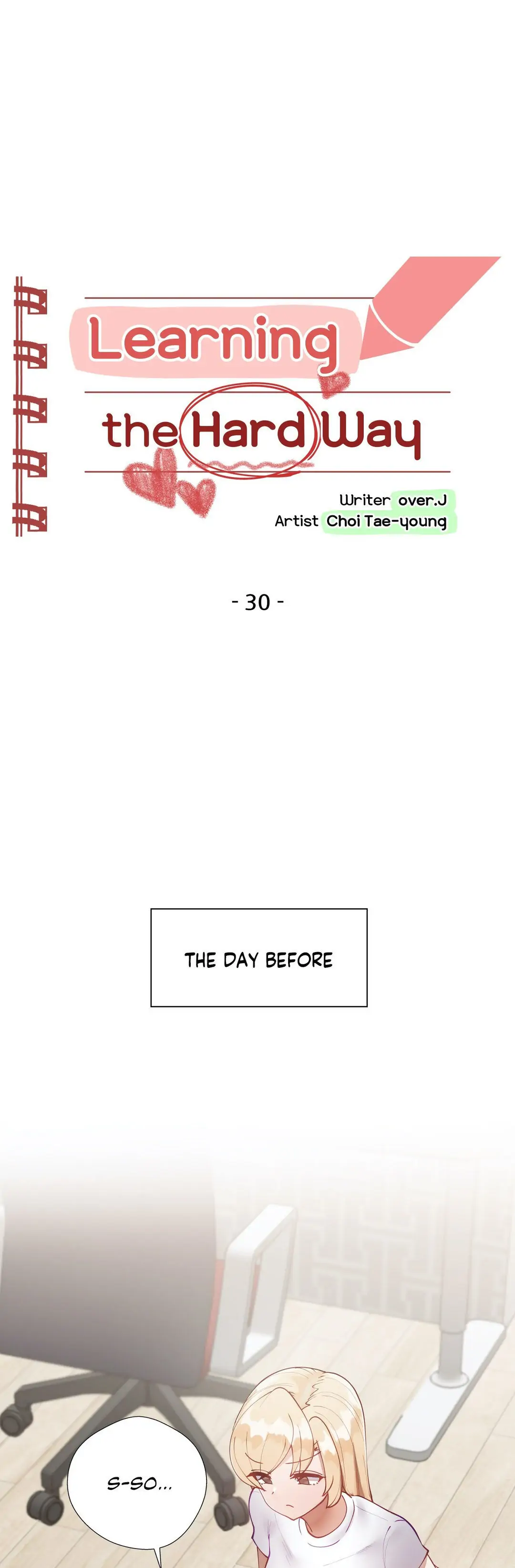 Learning the Hard Way Chapter 30 - Page 8