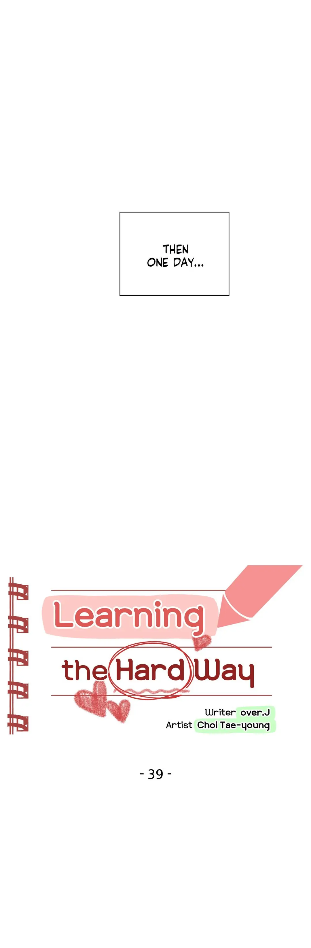 Learning the Hard Way Chapter 39 - Page 10