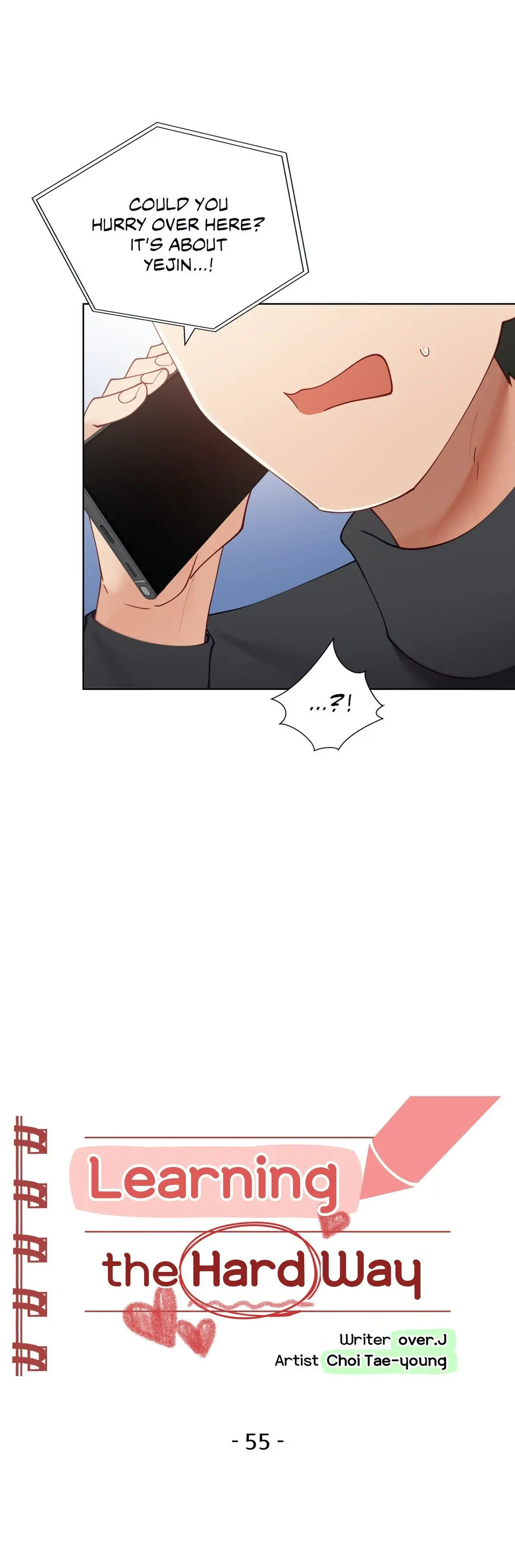 Learning the Hard Way Chapter 55 - Page 5