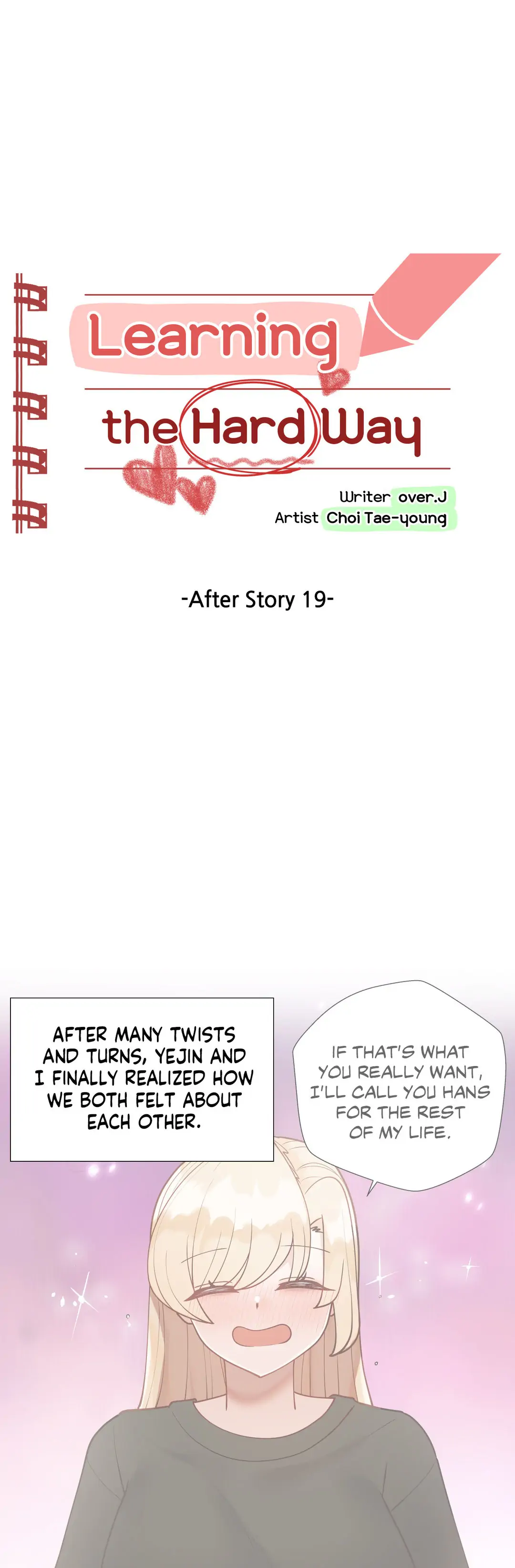 Learning the Hard Way Chapter 76 - Page 1