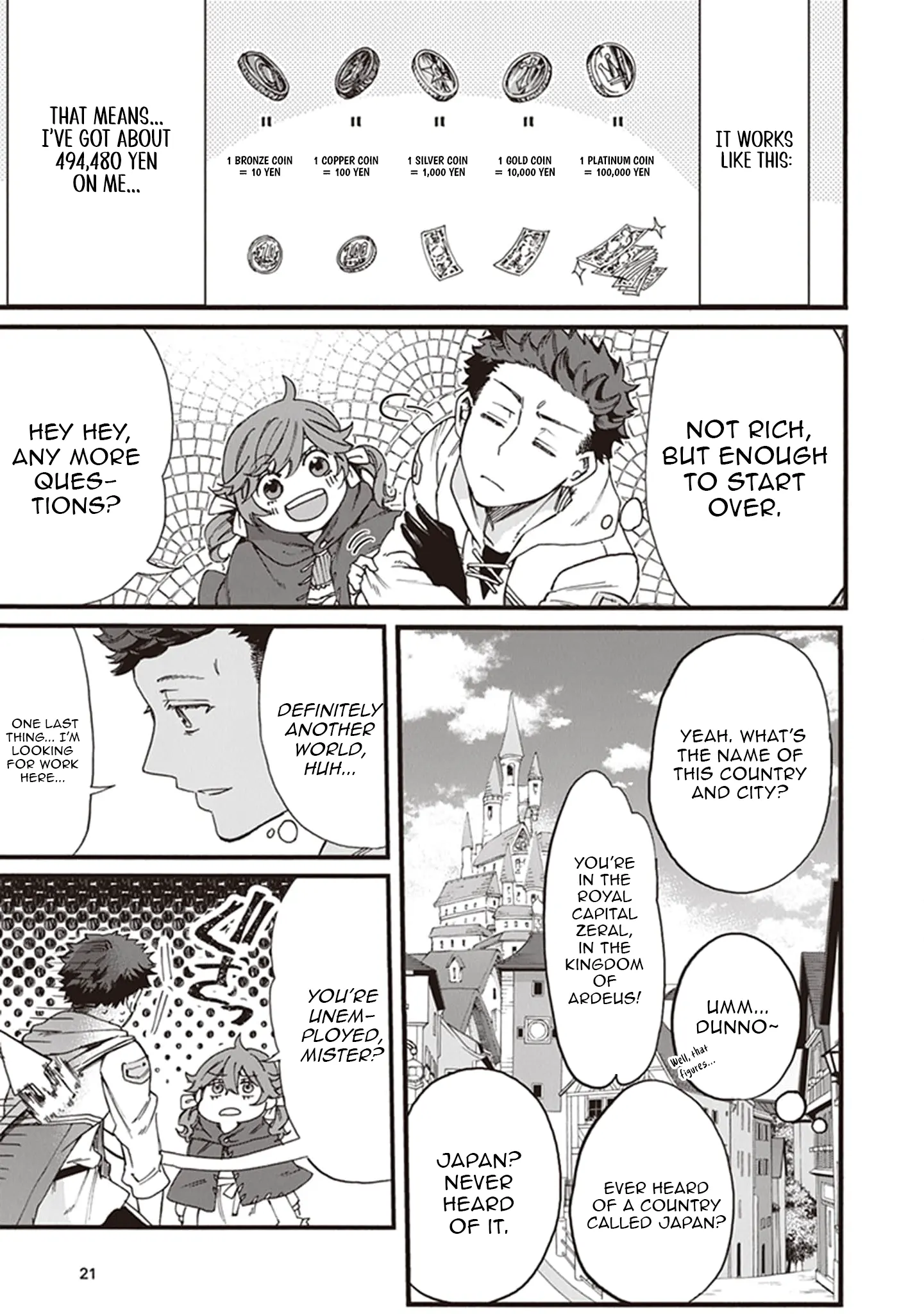 Living a Two-Base Life in Another World: Traveling Between the Capital and Countryside With Spatial Magic Chapter 1 - Page 21