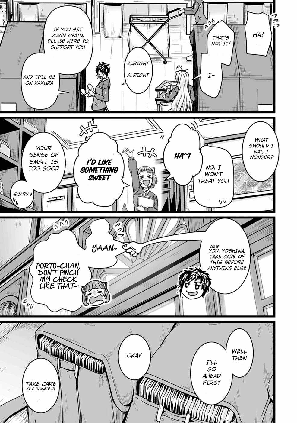 Living in Another World by Taking Commissions ~A Relaxing and Comfy Life of The Restoration Magician’s Staffing Agency~ Chapter 17 - Page 32