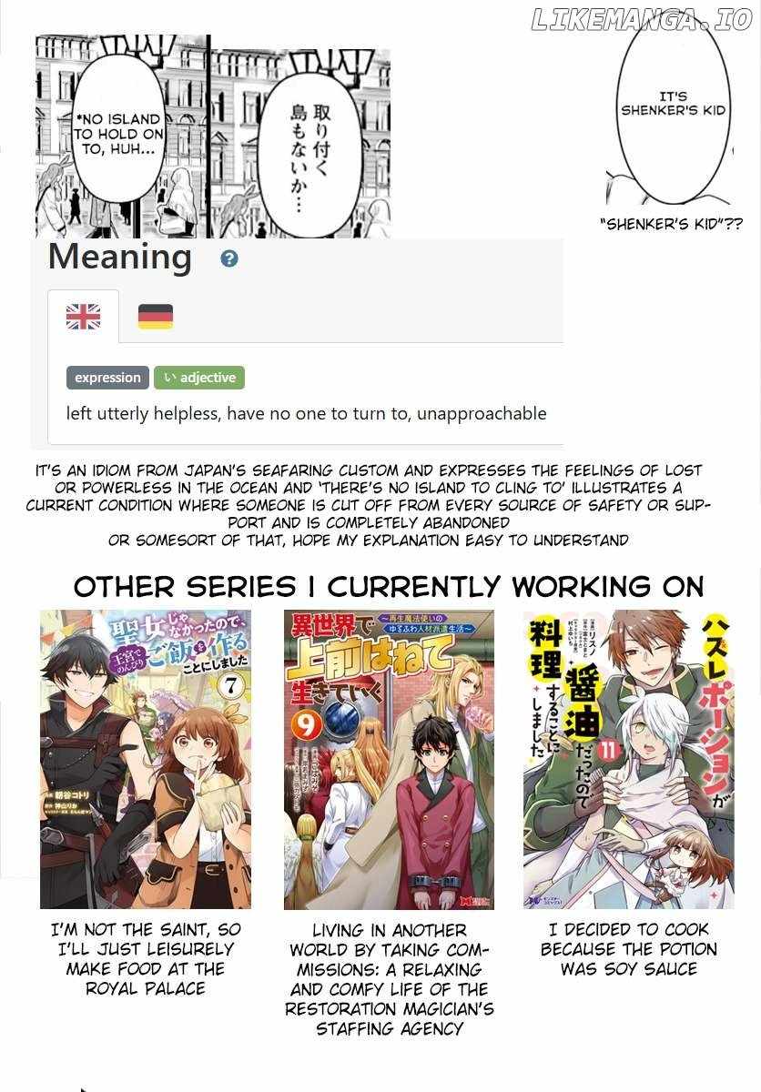 Living in Another World by Taking Commissions ~A Relaxing and Comfy Life of The Restoration Magician’s Staffing Agency~ Chapter 20 - Page 29