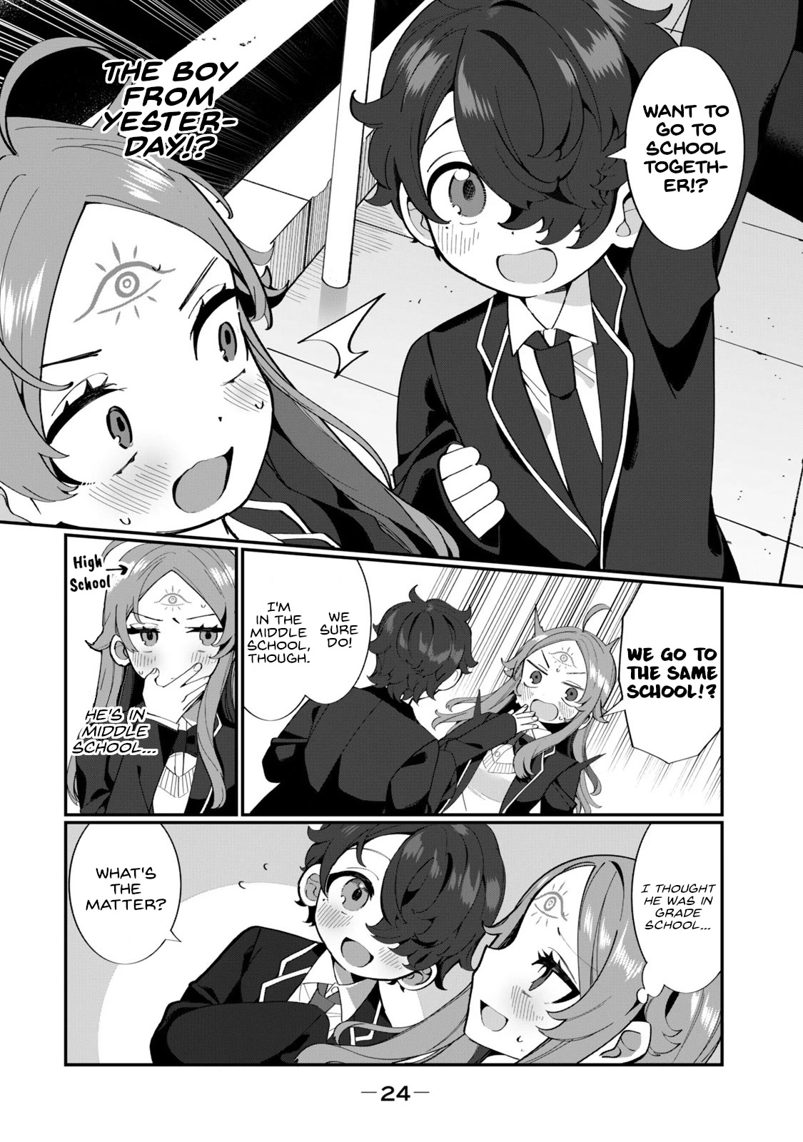 Love, Clairvoyance, and Adolescents Chapter 1 - Page 25