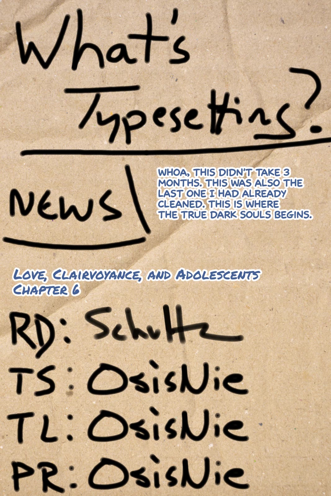 Love, Clairvoyance, and Adolescents Chapter 6 - Page 19