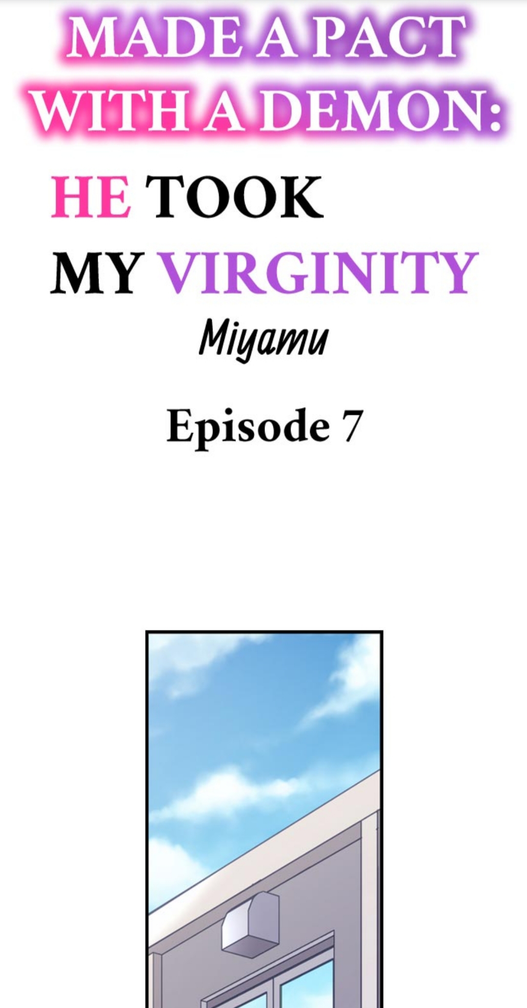 Made a Pact With a Demon: He Took My Virginity Chapter 7 - Page 1