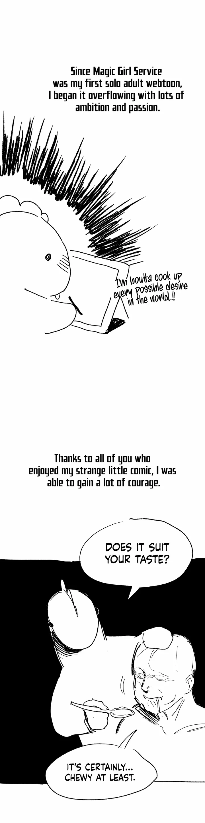 Magic Girl Service Chapter 55.5 - Page 3