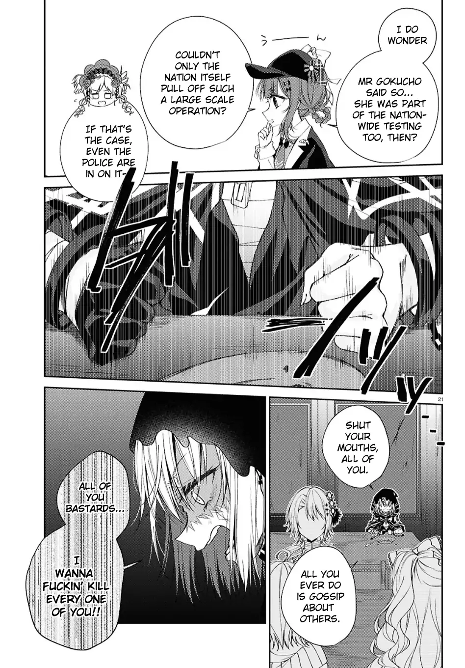 Mahou Shoujo no Majo Saiban Chapter 3 - Page 21