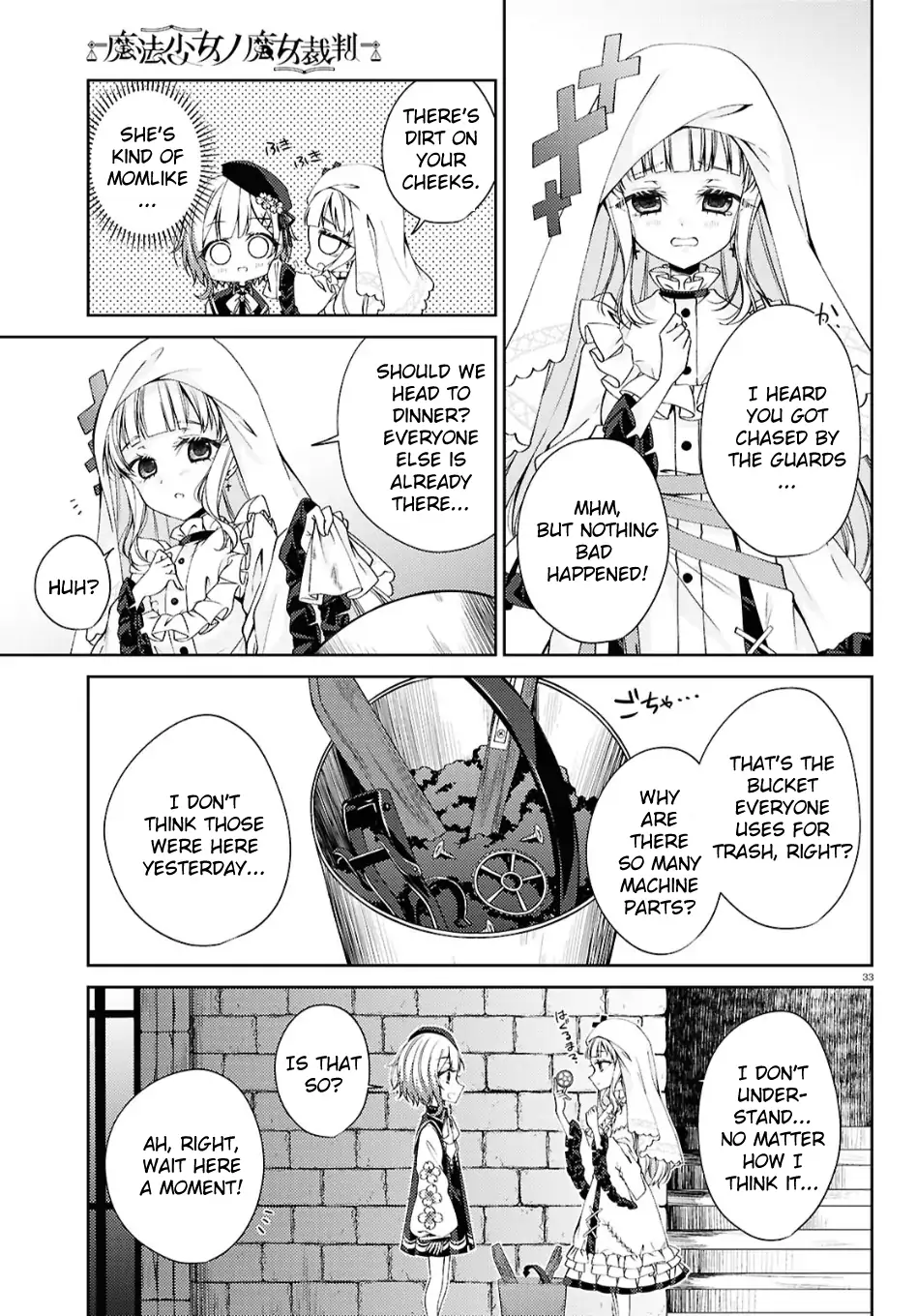 Mahou Shoujo no Majo Saiban Chapter 3 - Page 33