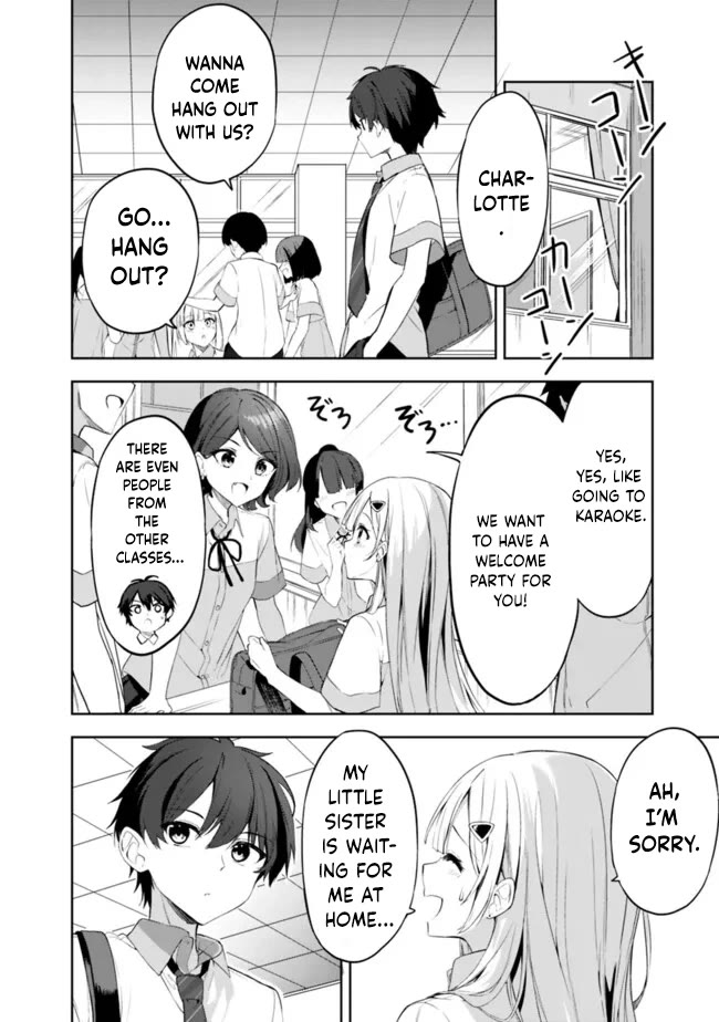 Maigo ni Natteita Youjo o Tasuketara, Otonari ni Sumu Bishoujo Ryuugakusei ga Ie ni Asobi ni Kuru You ni Natta Ken ni Tsuite Chapter 1 - Page 14