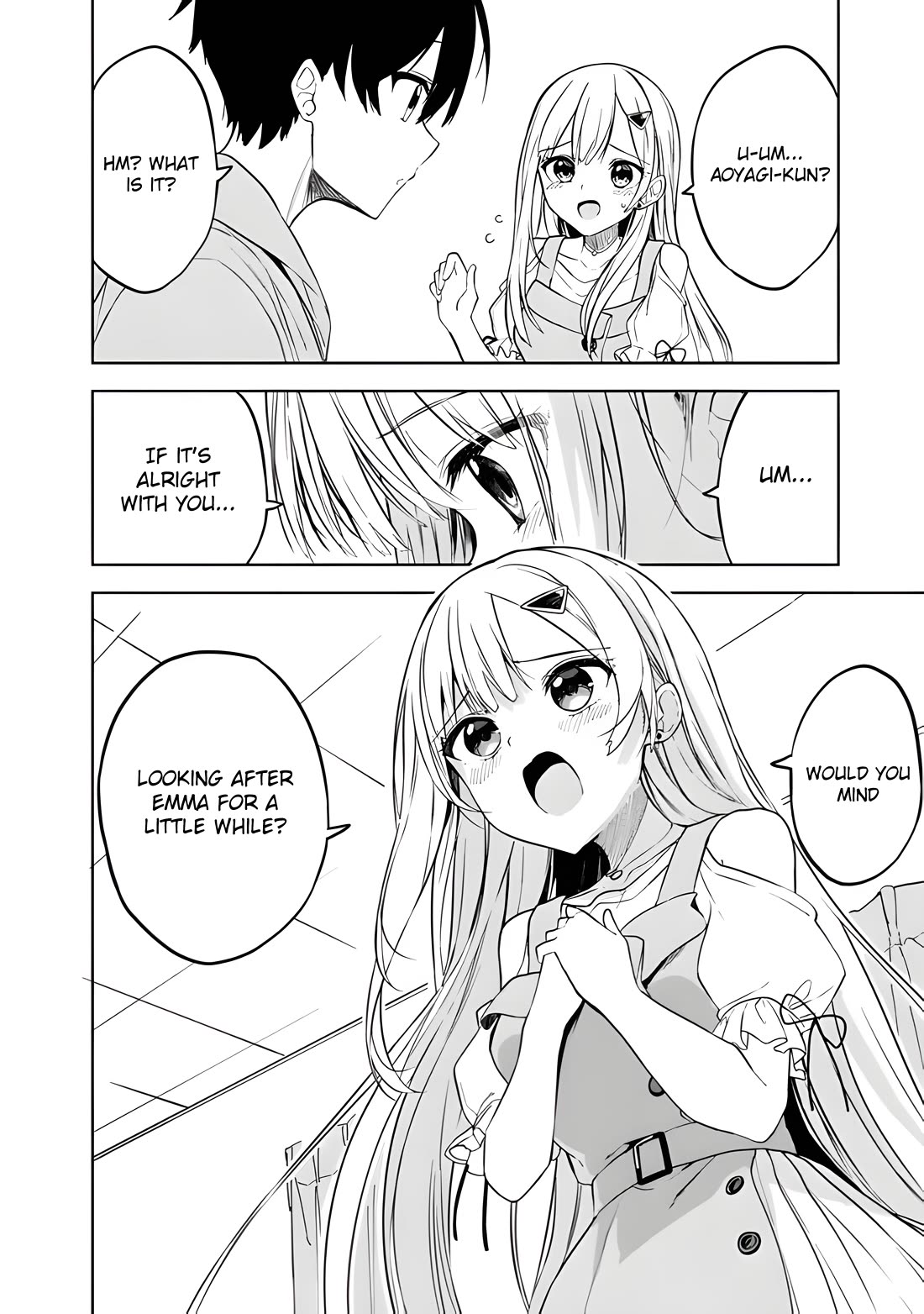 Maigo ni Natteita Youjo o Tasuketara, Otonari ni Sumu Bishoujo Ryuugakusei ga Ie ni Asobi ni Kuru You ni Natta Ken ni Tsuite Chapter 12 - Page 14