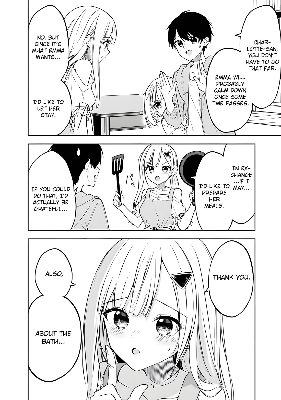Maigo ni Natteita Youjo o Tasuketara, Otonari ni Sumu Bishoujo Ryuugakusei ga Ie ni Asobi ni Kuru You ni Natta Ken ni Tsuite Chapter 12 - Page 16