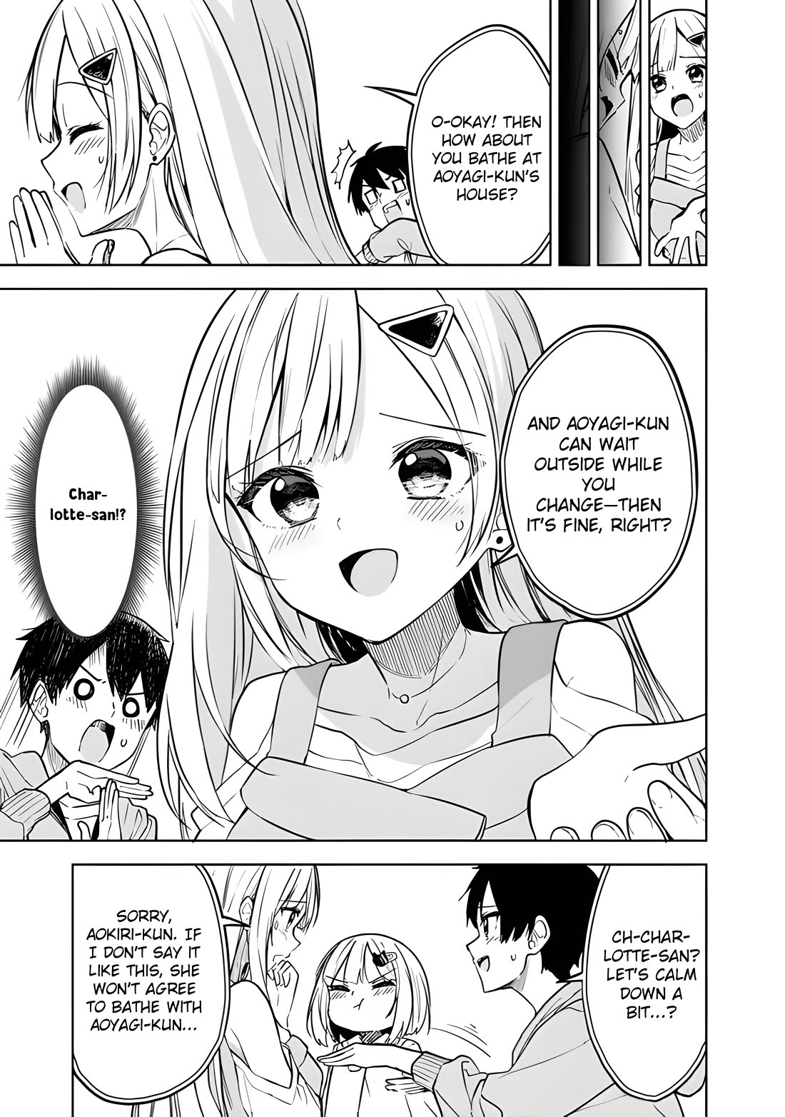 Maigo ni Natteita Youjo o Tasuketara, Otonari ni Sumu Bishoujo Ryuugakusei ga Ie ni Asobi ni Kuru You ni Natta Ken ni Tsuite Chapter 12 - Page 19