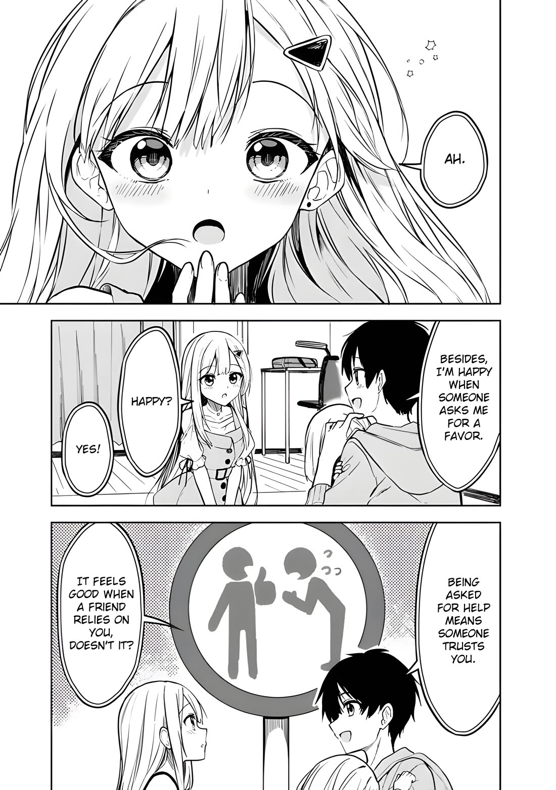 Maigo ni Natteita Youjo o Tasuketara, Otonari ni Sumu Bishoujo Ryuugakusei ga Ie ni Asobi ni Kuru You ni Natta Ken ni Tsuite Chapter 12 - Page 7
