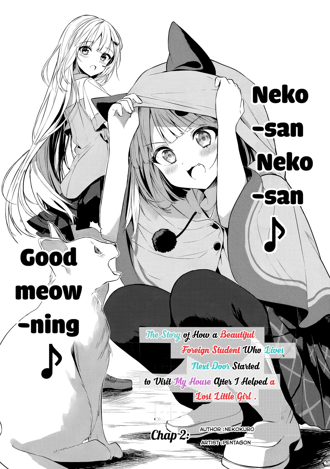 Maigo ni Natteita Youjo o Tasuketara, Otonari ni Sumu Bishoujo Ryuugakusei ga Ie ni Asobi ni Kuru You ni Natta Ken ni Tsuite Chapter 2 - Page 2