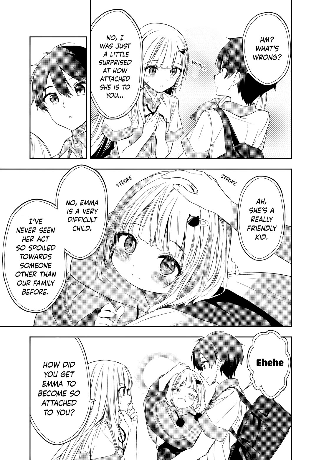 Maigo ni Natteita Youjo o Tasuketara, Otonari ni Sumu Bishoujo Ryuugakusei ga Ie ni Asobi ni Kuru You ni Natta Ken ni Tsuite Chapter 2 - Page 14