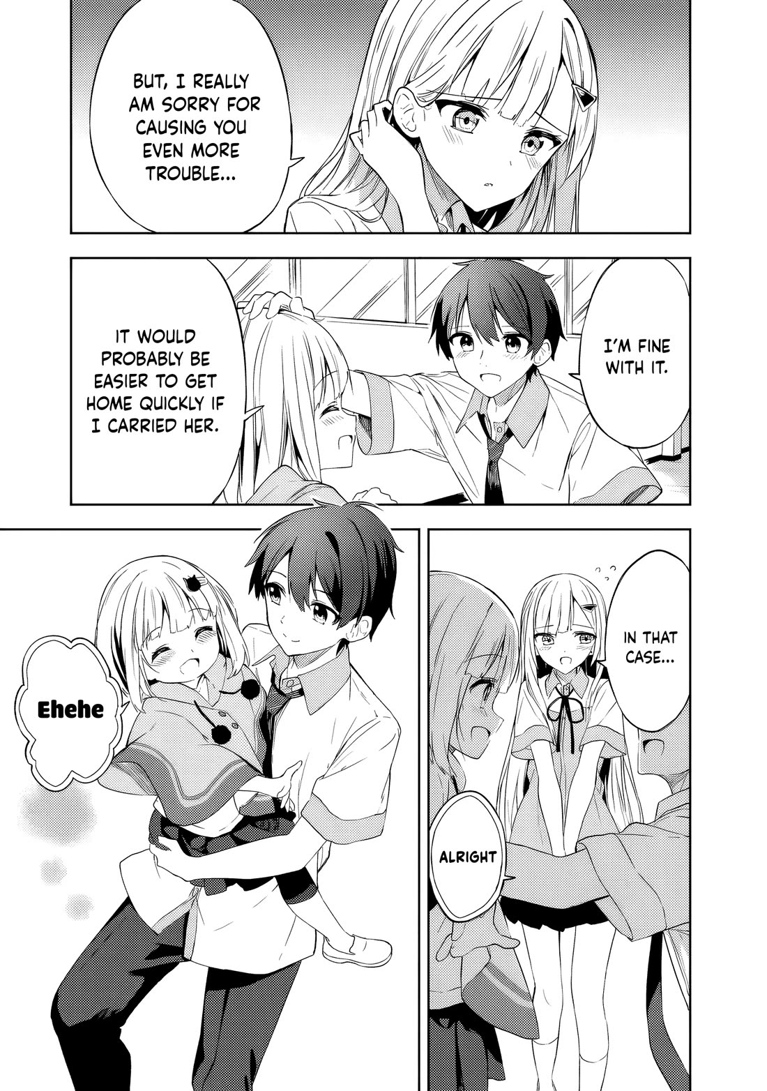 Maigo ni Natteita Youjo o Tasuketara, Otonari ni Sumu Bishoujo Ryuugakusei ga Ie ni Asobi ni Kuru You ni Natta Ken ni Tsuite Chapter 2 - Page 10
