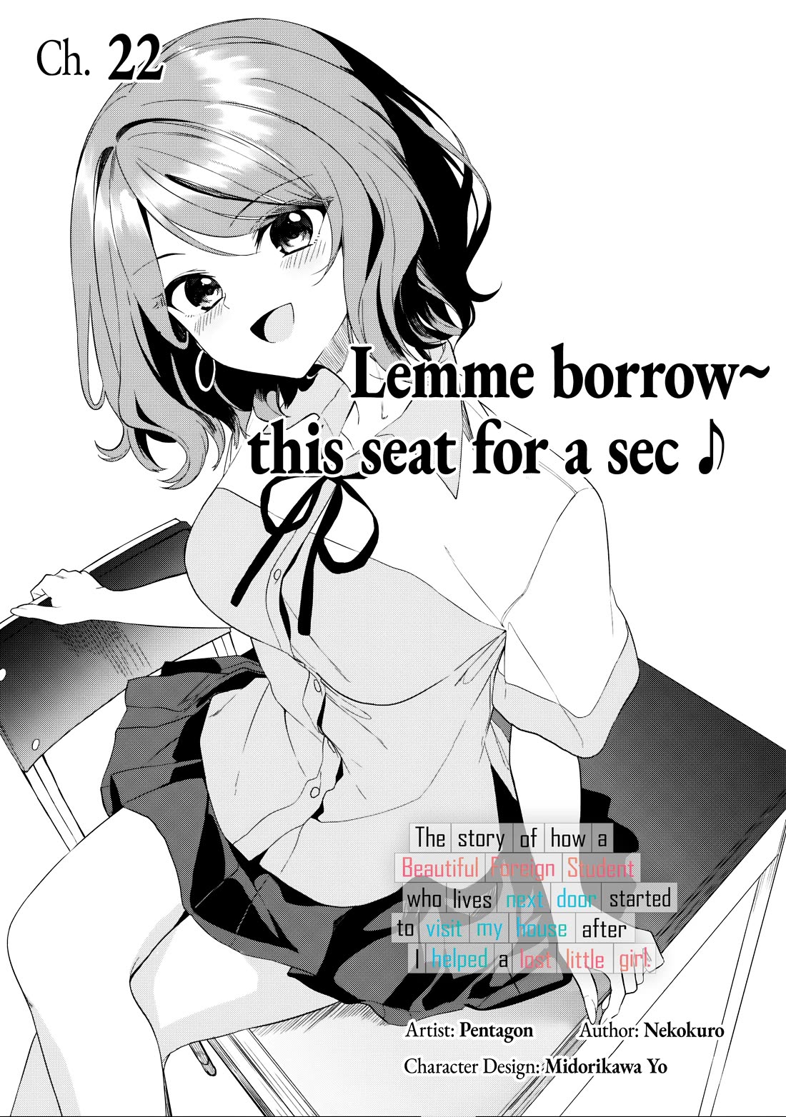 Maigo ni Natteita Youjo o Tasuketara, Otonari ni Sumu Bishoujo Ryuugakusei ga Ie ni Asobi ni Kuru You ni Natta Ken ni Tsuite Chapter 22 - Page 1