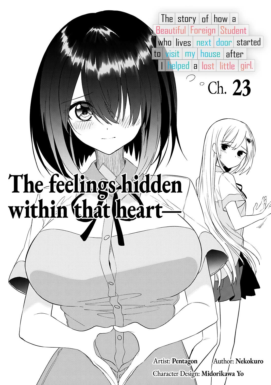 Maigo ni Natteita Youjo o Tasuketara, Otonari ni Sumu Bishoujo Ryuugakusei ga Ie ni Asobi ni Kuru You ni Natta Ken ni Tsuite Chapter 23 - Page 1