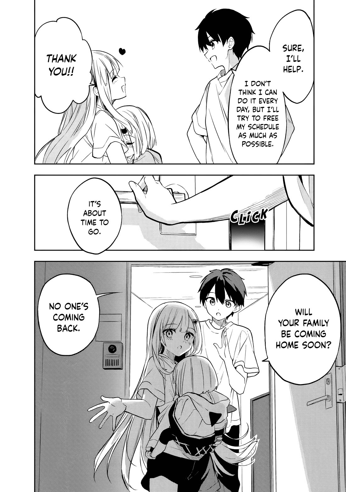 Maigo ni Natteita Youjo o Tasuketara, Otonari ni Sumu Bishoujo Ryuugakusei ga Ie ni Asobi ni Kuru You ni Natta Ken ni Tsuite Chapter 3 - Page 21