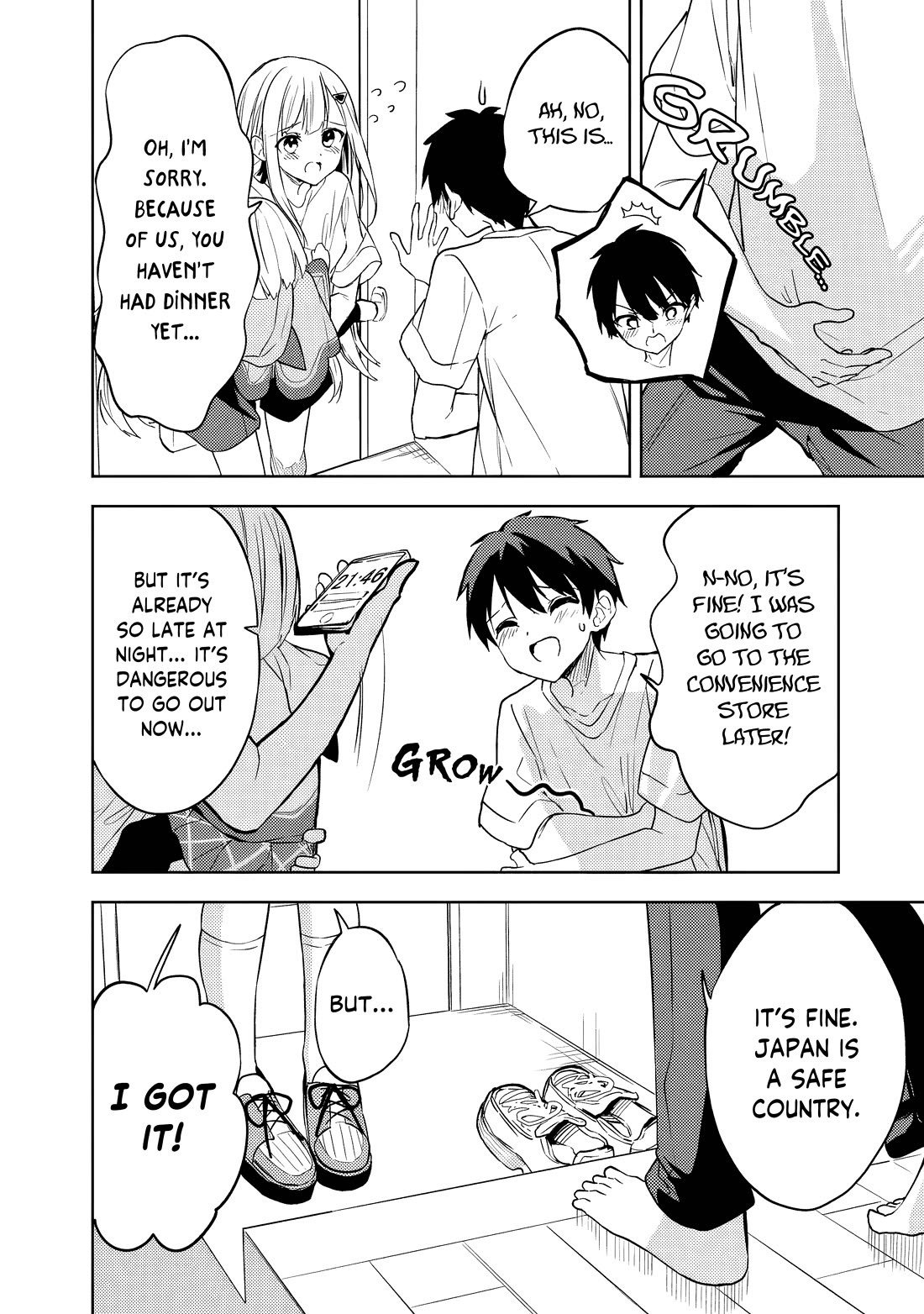 Maigo ni Natteita Youjo o Tasuketara, Otonari ni Sumu Bishoujo Ryuugakusei ga Ie ni Asobi ni Kuru You ni Natta Ken ni Tsuite Chapter 3 - Page 23