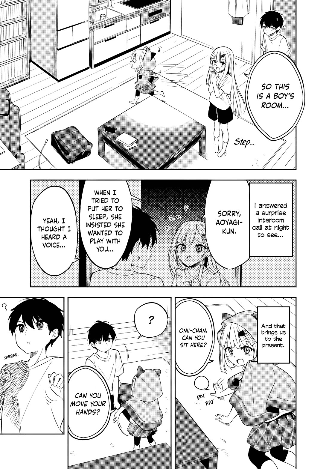 Maigo ni Natteita Youjo o Tasuketara, Otonari ni Sumu Bishoujo Ryuugakusei ga Ie ni Asobi ni Kuru You ni Natta Ken ni Tsuite Chapter 3 - Page 4