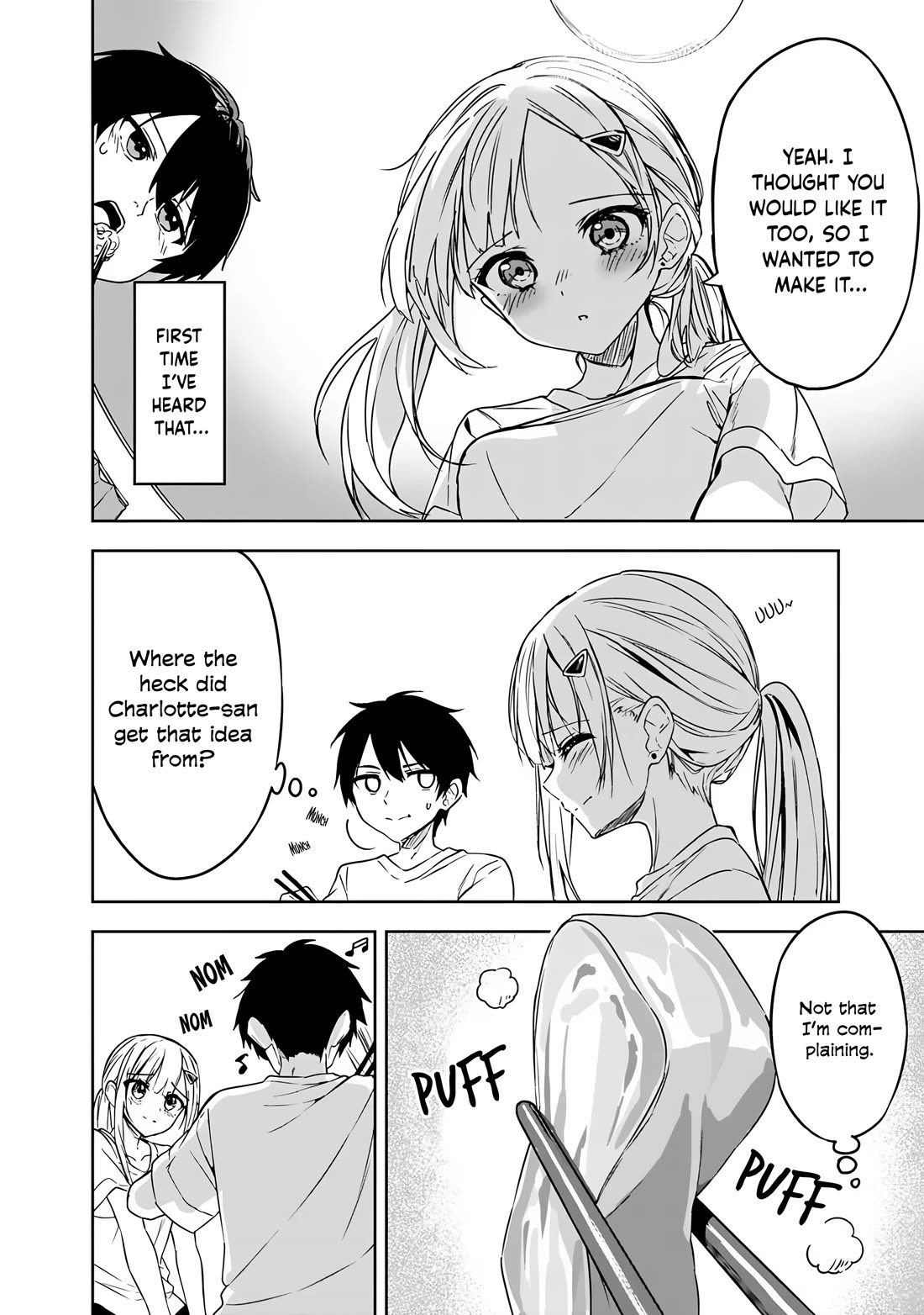 Maigo ni Natteita Youjo o Tasuketara, Otonari ni Sumu Bishoujo Ryuugakusei ga Ie ni Asobi ni Kuru You ni Natta Ken ni Tsuite Chapter 4 - Page 11