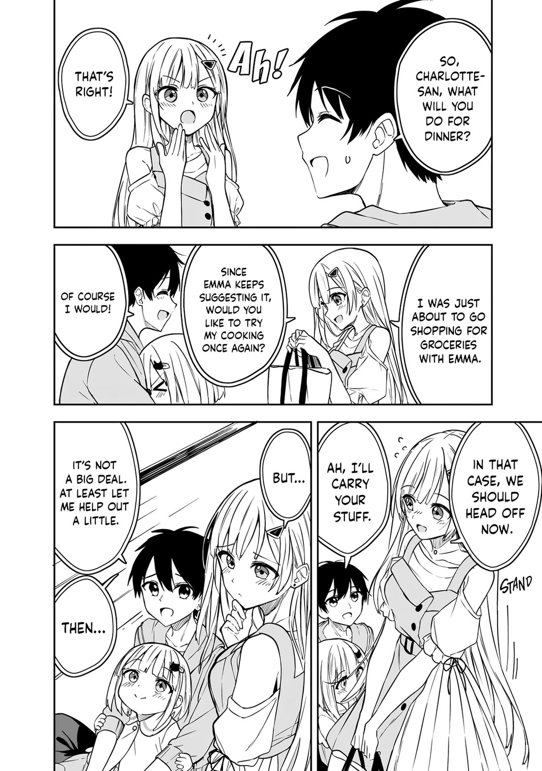 Maigo ni Natteita Youjo o Tasuketara, Otonari ni Sumu Bishoujo Ryuugakusei ga Ie ni Asobi ni Kuru You ni Natta Ken ni Tsuite Chapter 7 - Page 11