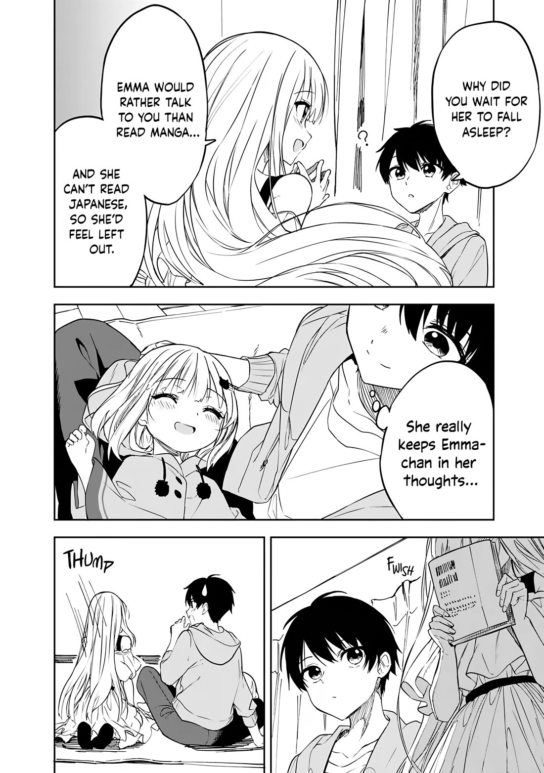 Maigo ni Natteita Youjo o Tasuketara, Otonari ni Sumu Bishoujo Ryuugakusei ga Ie ni Asobi ni Kuru You ni Natta Ken ni Tsuite Chapter 9 - Page 15
