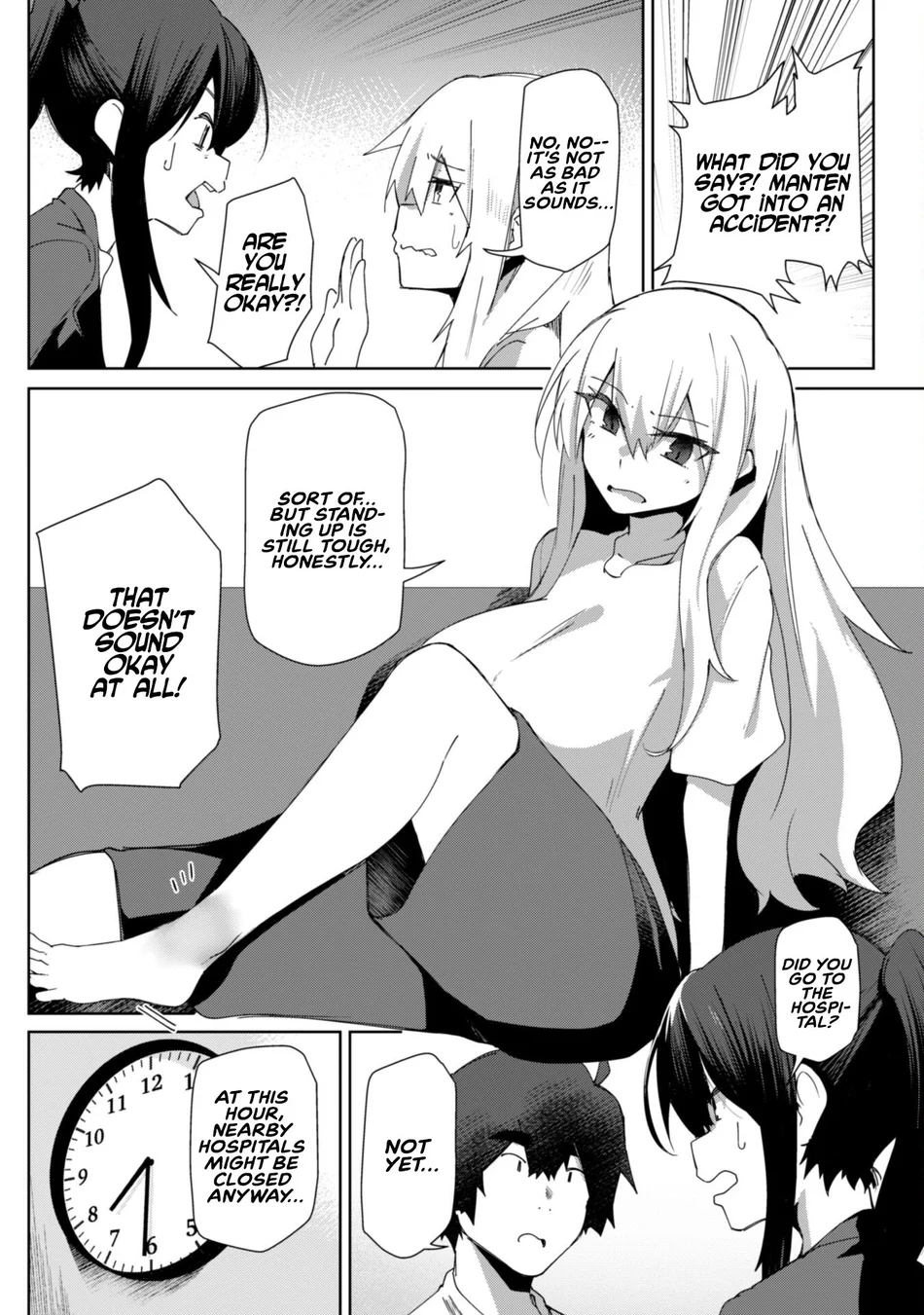 Mainichi Ie ni Kuru Gal ga Kyorikan Zero Demo Yasashiku nai Chapter 10 - Page 3