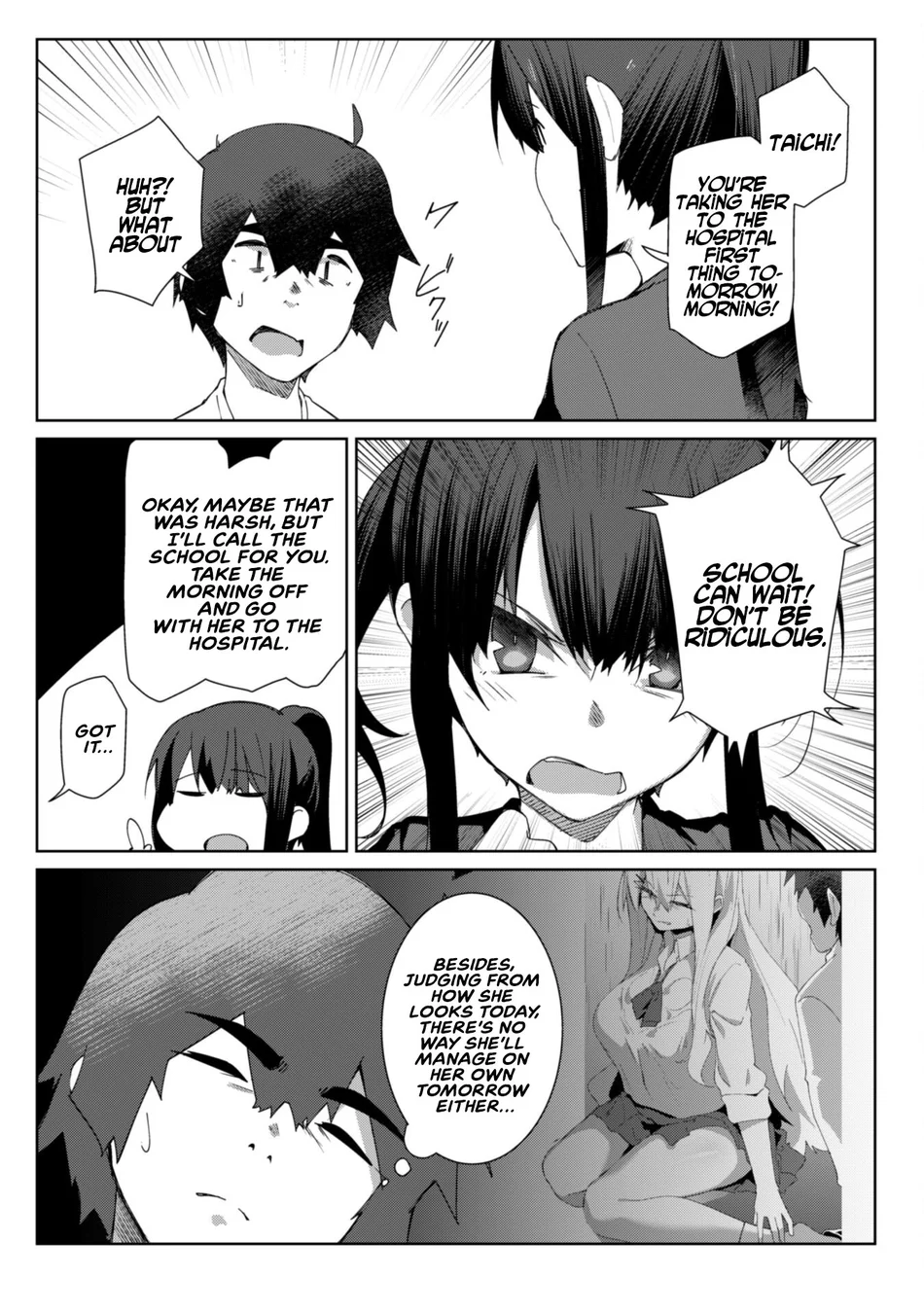 Mainichi Ie ni Kuru Gal ga Kyorikan Zero Demo Yasashiku nai Chapter 10 - Page 4