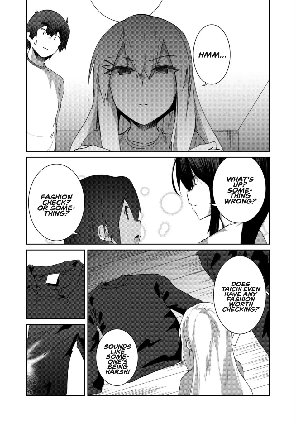 Mainichi Ie ni Kuru Gal ga Kyorikan Zero Demo Yasashiku nai Chapter 12.1 - Page 3