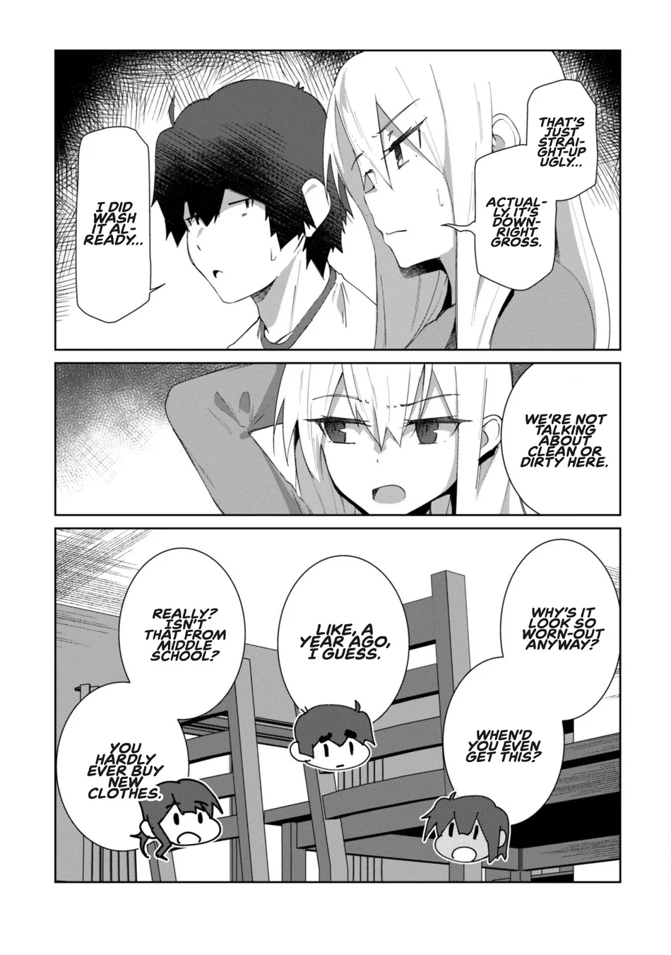 Mainichi Ie ni Kuru Gal ga Kyorikan Zero Demo Yasashiku nai Chapter 12.1 - Page 4