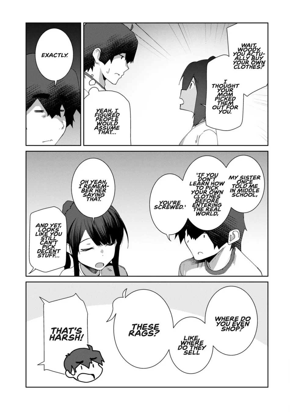 Mainichi Ie ni Kuru Gal ga Kyorikan Zero Demo Yasashiku nai Chapter 12.1 - Page 5