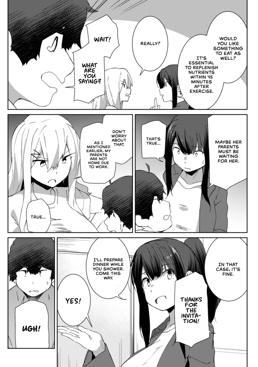 Mainichi Ie ni Kuru Gal ga Kyorikan Zero Demo Yasashiku nai Chapter 5 - Page 16
