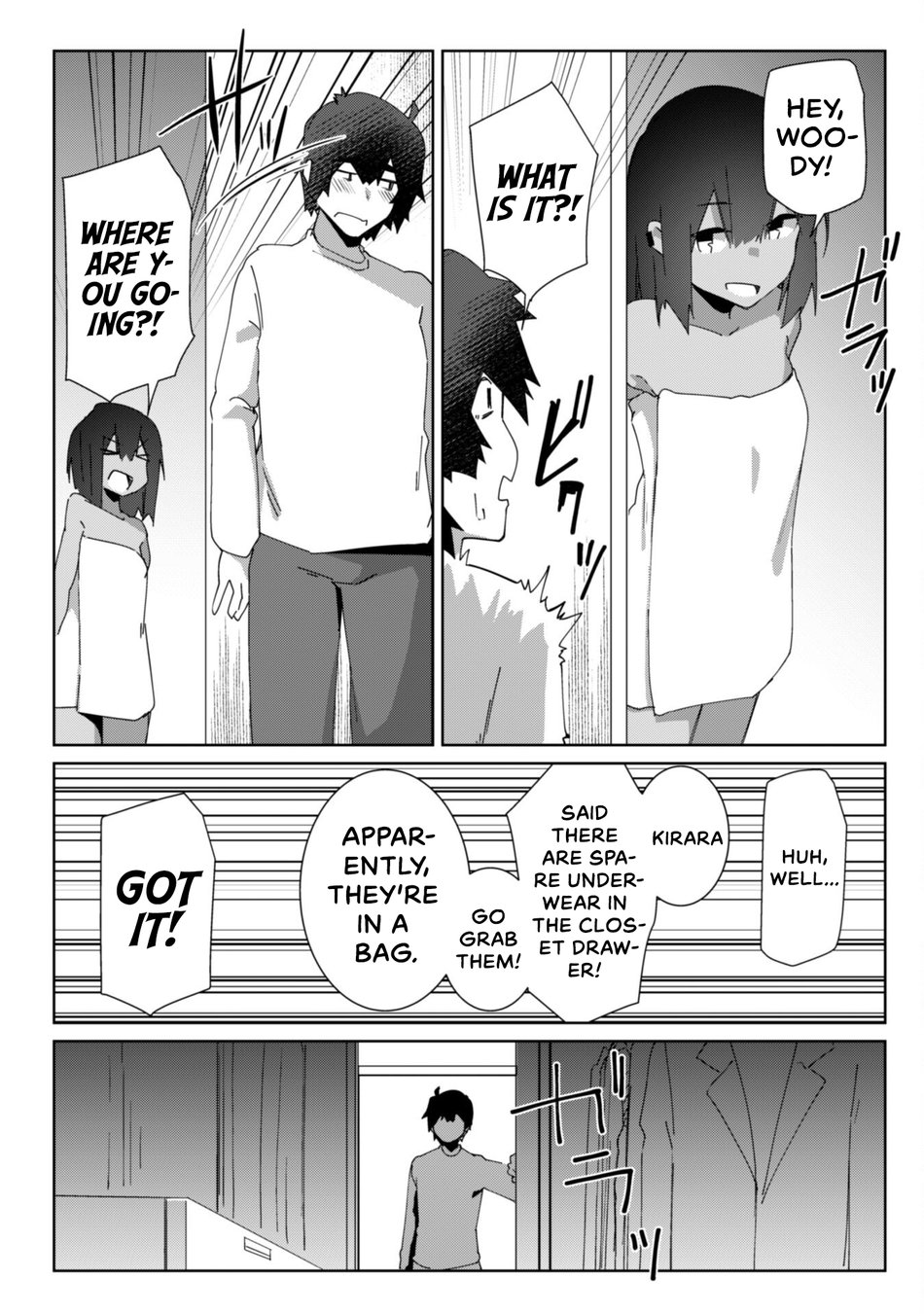 Mainichi Ie ni Kuru Gal ga Kyorikan Zero Demo Yasashiku nai Chapter 9 - Page 17