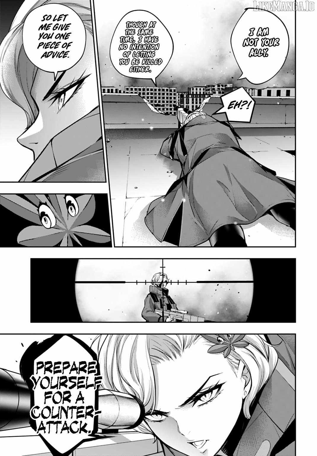 Majo Taisen: 32-nin no Isai no Majo wa Koroshiau Chapter 60 - Page 27