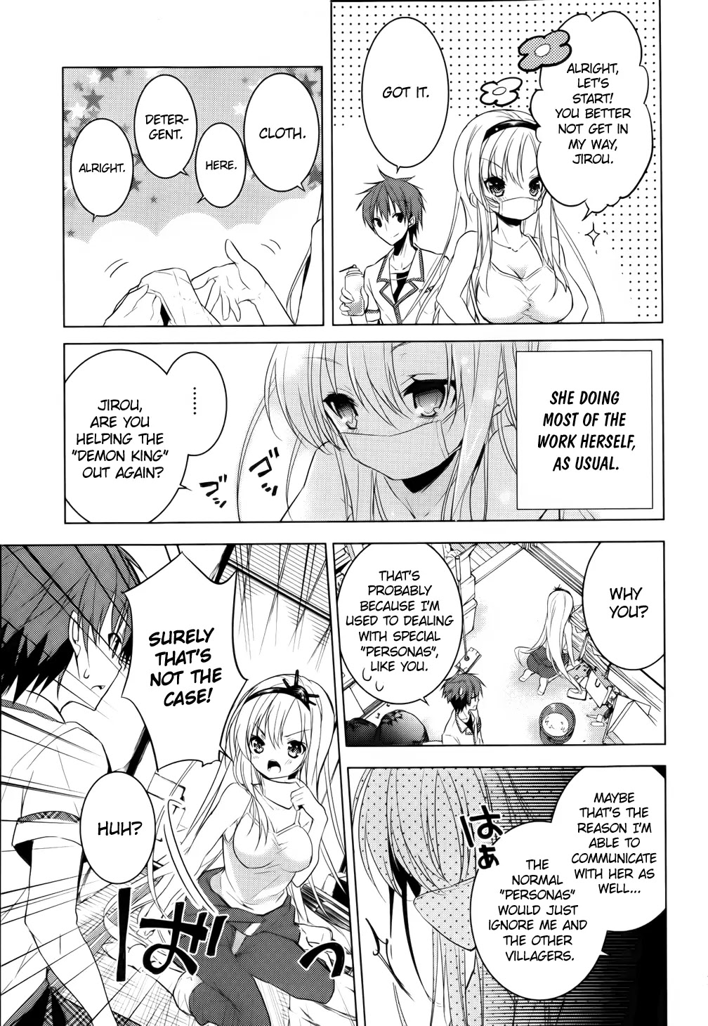 Maou na Ano Ko to Murabito A Chapter 11 - Page 9