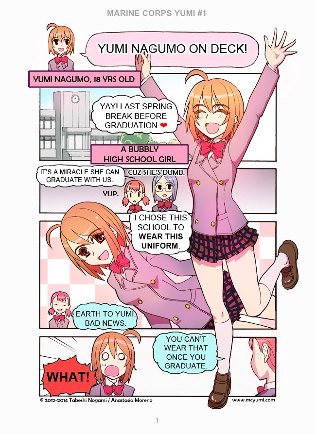 Marine Corps Yumi Chapter 1 - Page 1