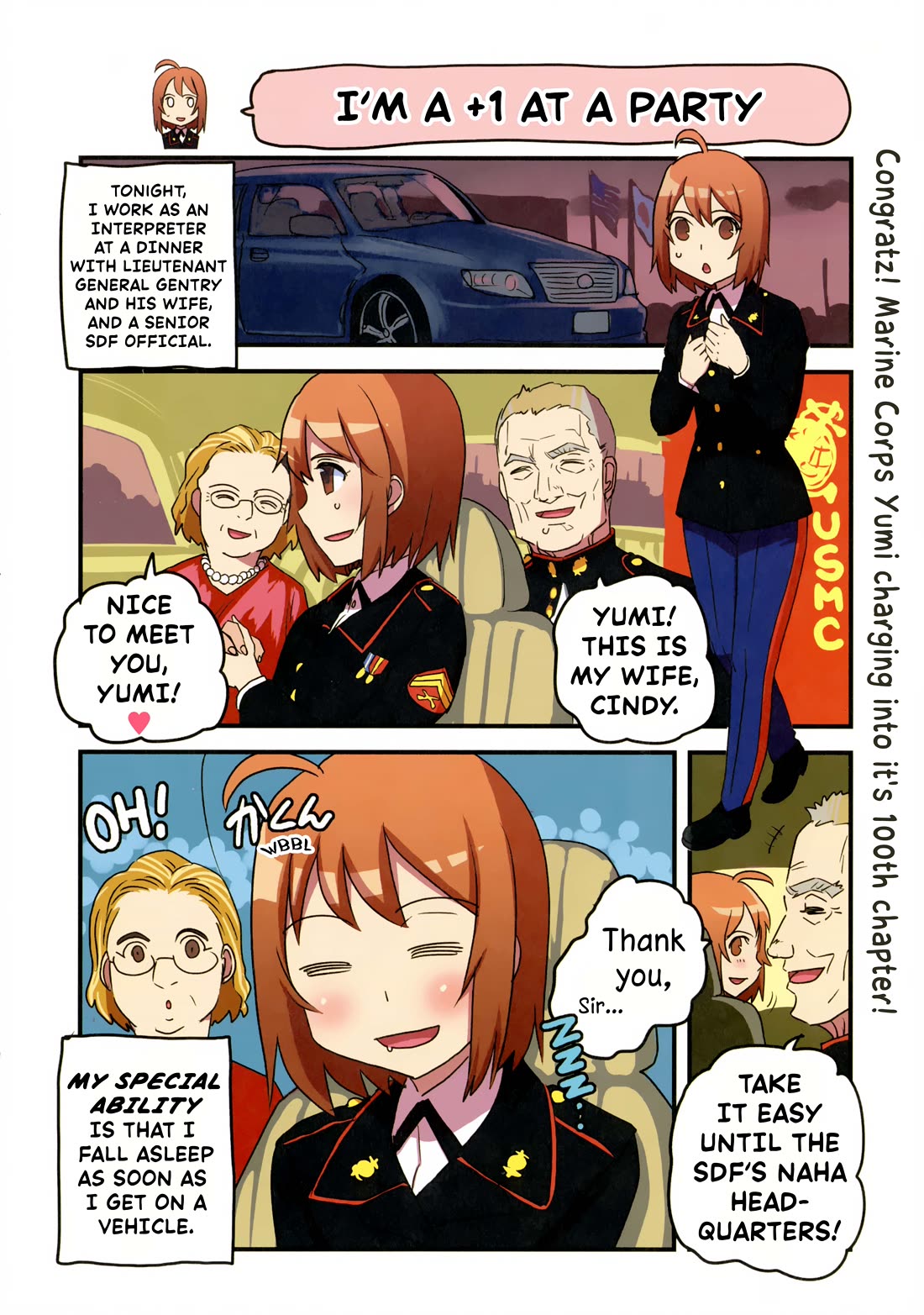 Marine Corps Yumi Chapter 100 - Page 1