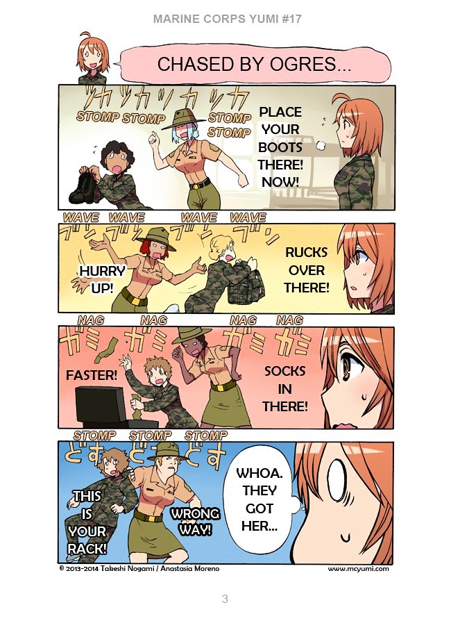Marine Corps Yumi Chapter 17 - Page 3