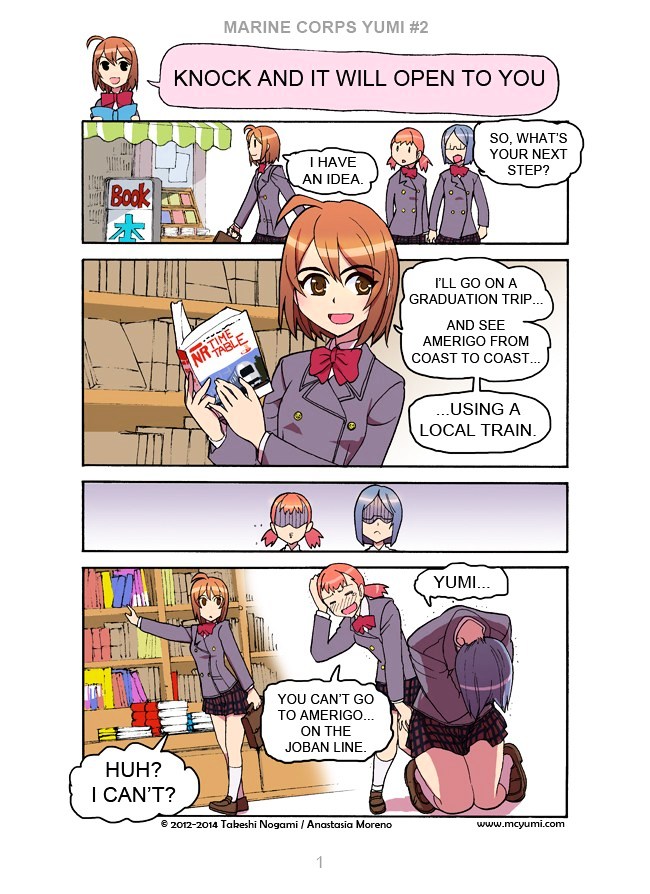 Marine Corps Yumi Chapter 2 - Page 1