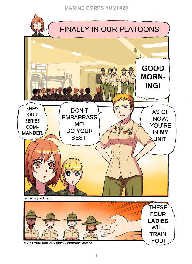 Marine Corps Yumi Chapter 20 - Page 1