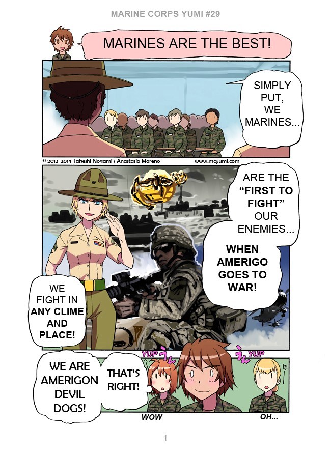 Marine Corps Yumi Chapter 29 - Page 1