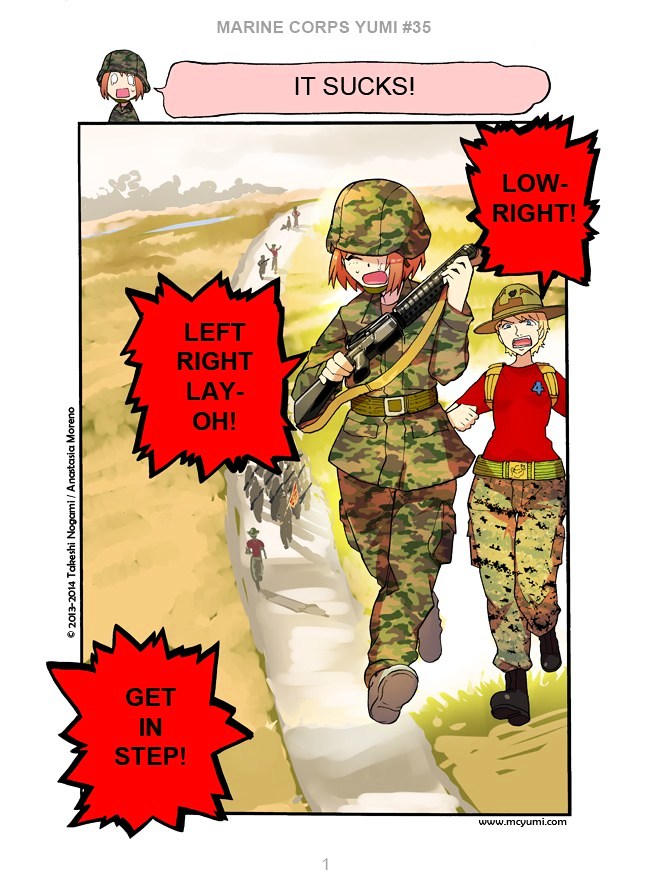 Marine Corps Yumi Chapter 35 - Page 1