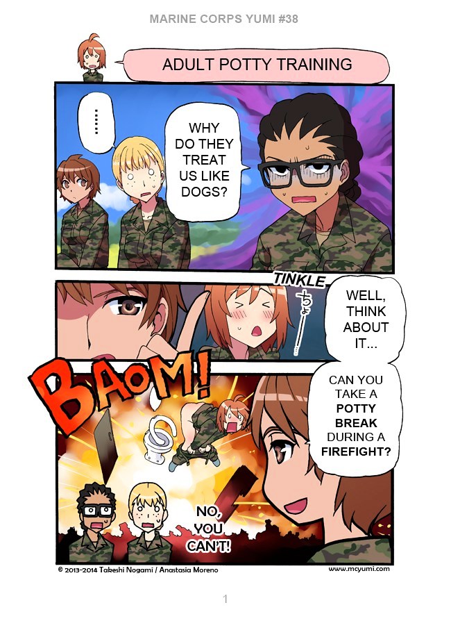 Marine Corps Yumi Chapter 38 - Page 1