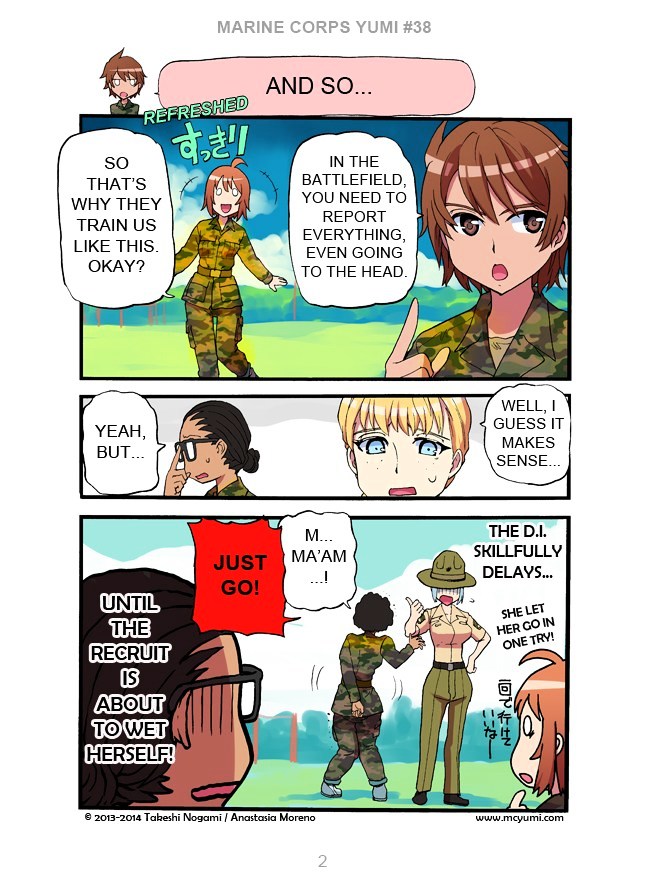 Marine Corps Yumi Chapter 38 - Page 2