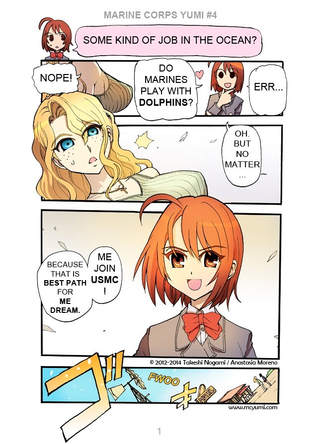 Marine Corps Yumi Chapter 4 - Page 1