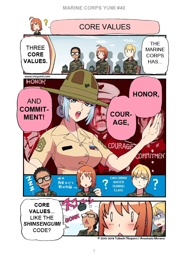 Marine Corps Yumi Chapter 40 - Page 1
